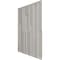 Ekena Millwork 19 5/8in. W x 19 5/8in. H Wigan EnduraWall Decorative 3D Wall Panel Covers 2.67 Sq. Ft. WP20X20WGGBE - alternate 3